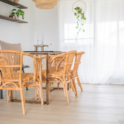 This DIY Lato White Oak Floor Install is an Ultimate Boho Dream | Suzy's Story