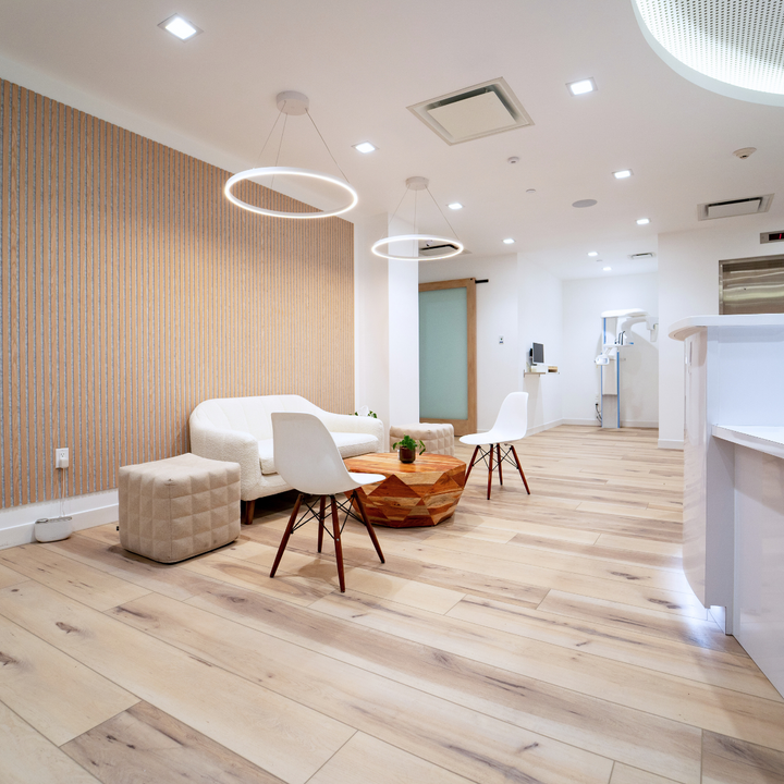 This NYC Dentist's Office is a Scandinavian Dream with Palka Signature LVP