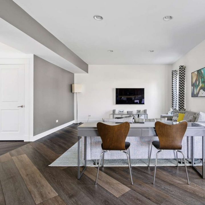 Two Different Floor Colors Work Together Stunningly in this Interior Designer’s Home | Bridget's Story