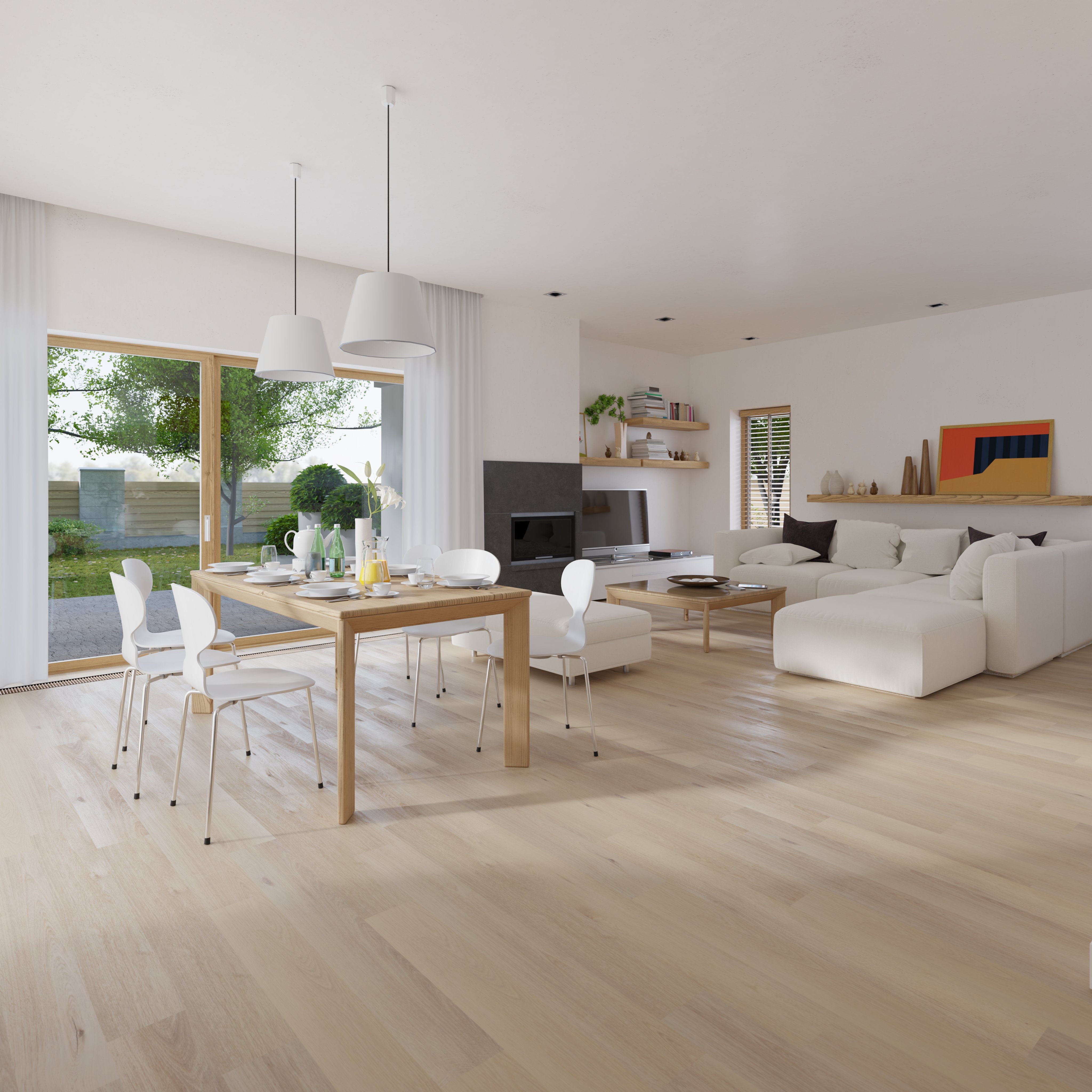 Nakan☆ Beachy Blonde Luxury Vinyl Plank Flooring | Nakan | Flooret