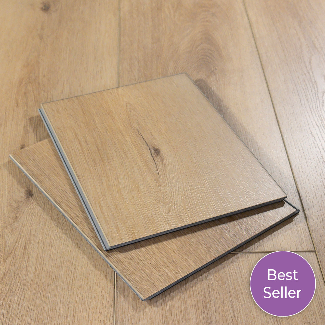 Beachy Blonde Luxury Vinyl Plank Flooring | Nakan | Flooret