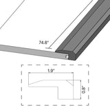 Provence 10" End Cap