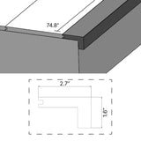 Provence 10" Nosing Square