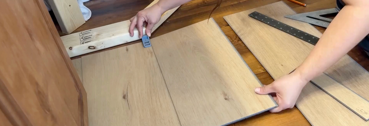 Floating Limestone Step Classy Espresso Luxury Vinyl Plank Flooring | Queensbury | Flooret ...