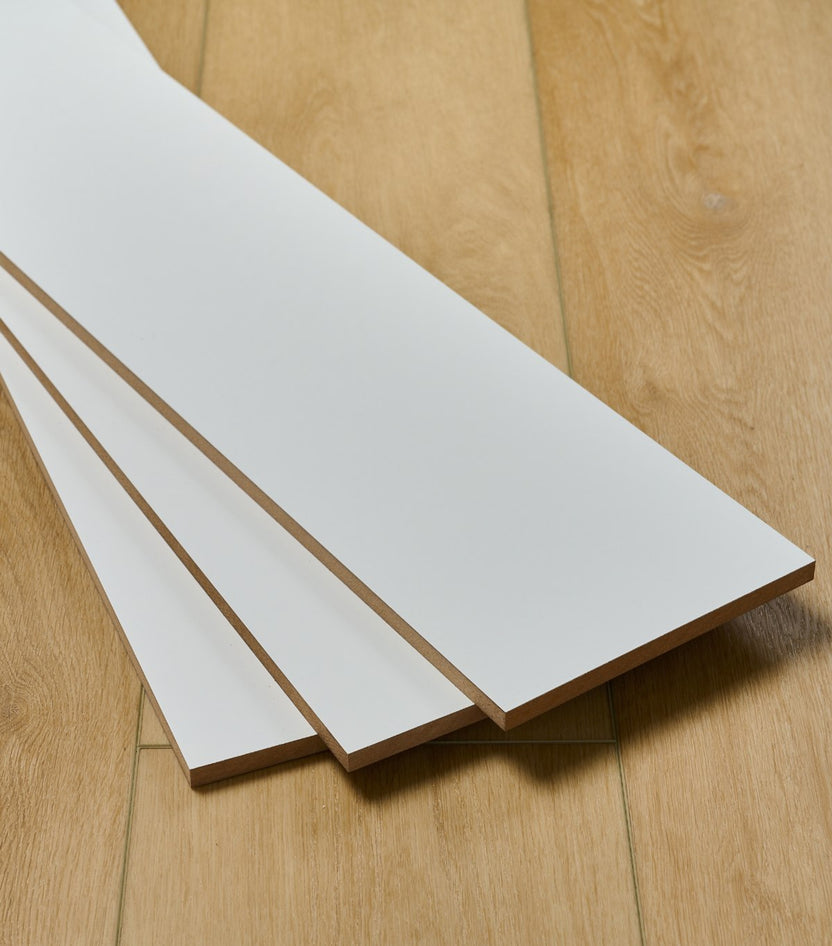 White Riser Stair Piece | Modin and Silvan | Flooret - Flooret